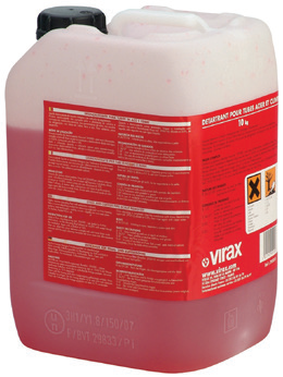 Virax 295010 10lt Kireç Temizleyici Kimyasal