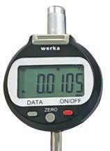 Werka 4207 Yüksek Skala Çözünürlüklü Dijital Komparatör Saatleri