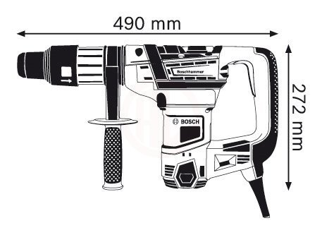 Bosch%201100W%20Kırıcı%20Delici%20Makine%20GBH%205-40%20D%20-%200611269020