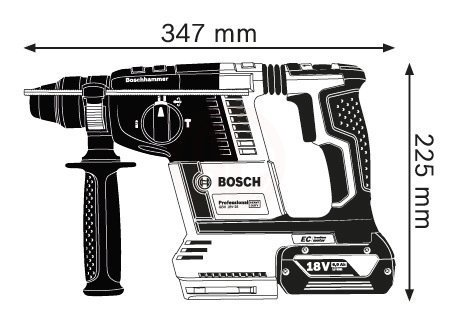 Bosch%20Akülü%20Kırıcı%20Delici%20Makine%20SDS%20Plus%20GBH%2018V-26F%20(2%20x%206,0%20Ah%20Akü)%20-%200611910003