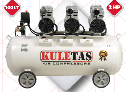 Kuletaş%20100lt%20Sessiz%20Yağsız%20Hava%20Kompresörü