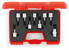 İzeltaş%201113%2000%206009%201/2”%20Lokmalı%20Torx®%20Uç%20Takımı%20(60%20mm,%209%20parça)