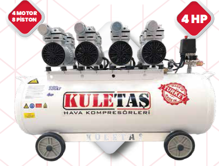 Kuletaş%20150lt%20Sessiz%20Yağsız%20Hava%20Kompresörü