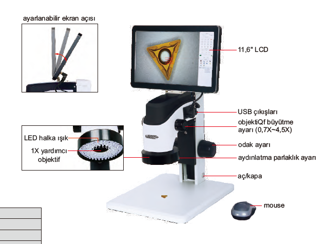 Insize%205307-ID100A%20Dijital%20Ölçüm%20Mikroskobu