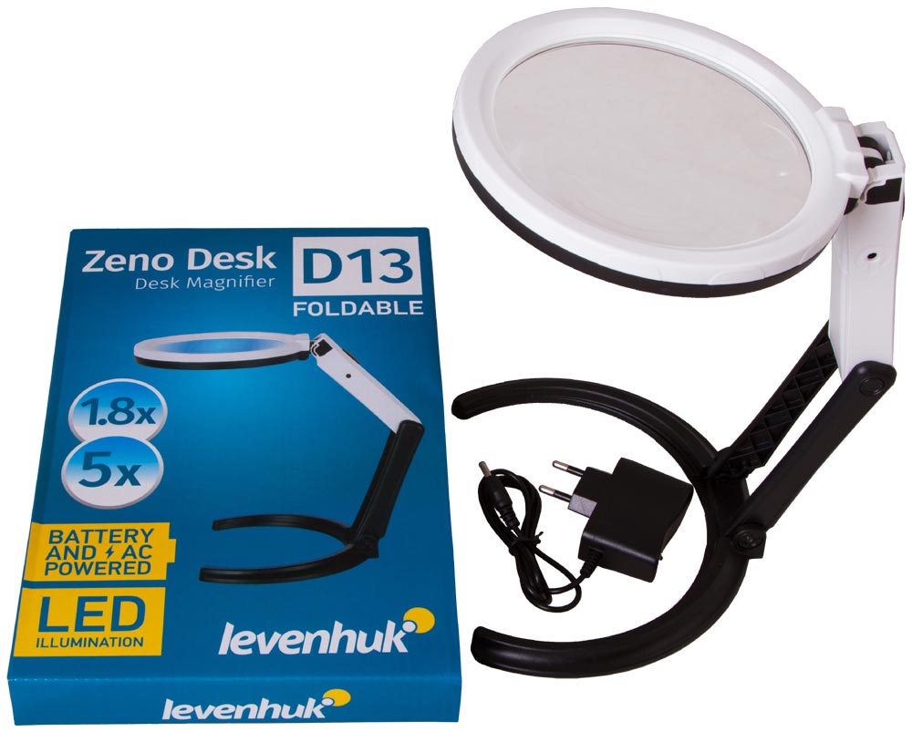 Levenhuk%20Zeno%20Desk%20D13%20Büyüteç