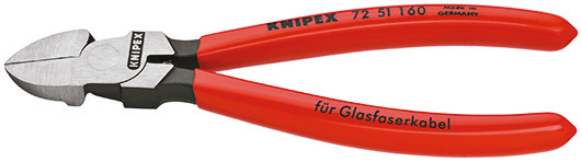 Knipex%207251160%20Fiber%20Optik%20Yan%20Kesici