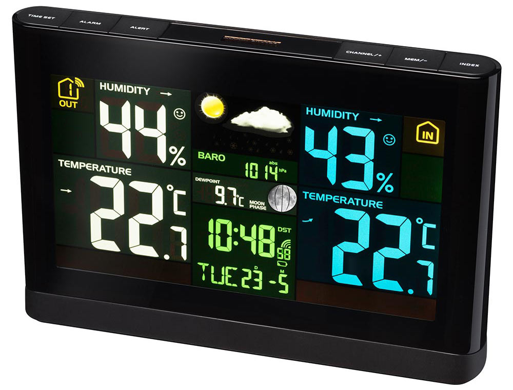 Bresser%20Weather%20Station%20with%20Colour%20Display,%20black