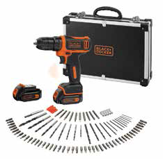 Black+Decker%20BDCDD12BAFC%2010.8V%201.5AH%20LI-ION%20Çift%20Akülü%20Matkap%20+%20100%20Parça%20Aksesuar