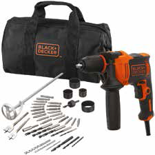 Black+Decker%20BEH710SA40%20710W%2013MM%20Darbeli%20Matkap%20+%2040%20Parça%20Aksesuar%20Seti