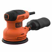 Black+Decker%20BEW210%20230W%20125MM%20Eksantrik%20Zımpara%20+%203%20Parça%20Aksesuar