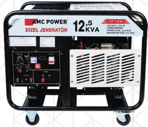 Amc%20Power%20LT12E%2012,5Kva%20Dizel%20Jeneratör%20220V