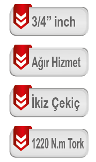 Proter%20PH2554%20Havalı%20Somun%20Sökme%203/4’’%20İkiz%20Çekiç