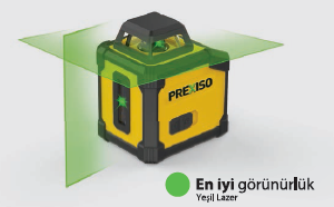 Prexiso%20PLC360G%20Lazer%20Terazi%20(Yeşil)