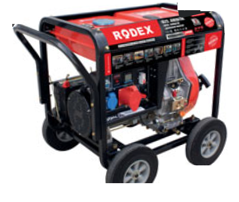 Rodex%20RDX90600DE3%206.5KW%20Trifaze%20Dizel%20Jeneratör