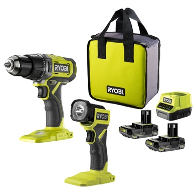 Ryobi%20RPD18-2C20ST%2018V%20Akülü%20Darbeli%20Matkap%20+%20Fener%20Seti