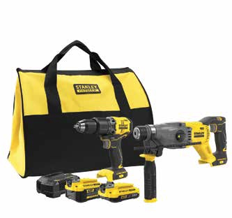 Stanley%20SFMCK216MDS%2018V%20FATMAX®%20V20%20Kömürsüz%20Darbeli%20Matkap%20ve%20SDS-Plus%20Kırıcı%201X4AH,%201X2AH%20Akü