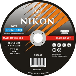 Nikon%20N38051%20Inox%20Flex%20Kesme%20Taşı%20115x1.6x22