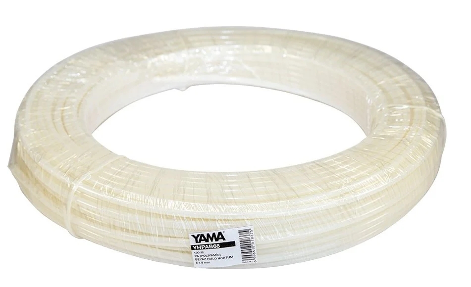 Yama%20YHPAB68%206x8mm%20100mt%20Polyamid%20Rulo%20Hortum%20Beyaz