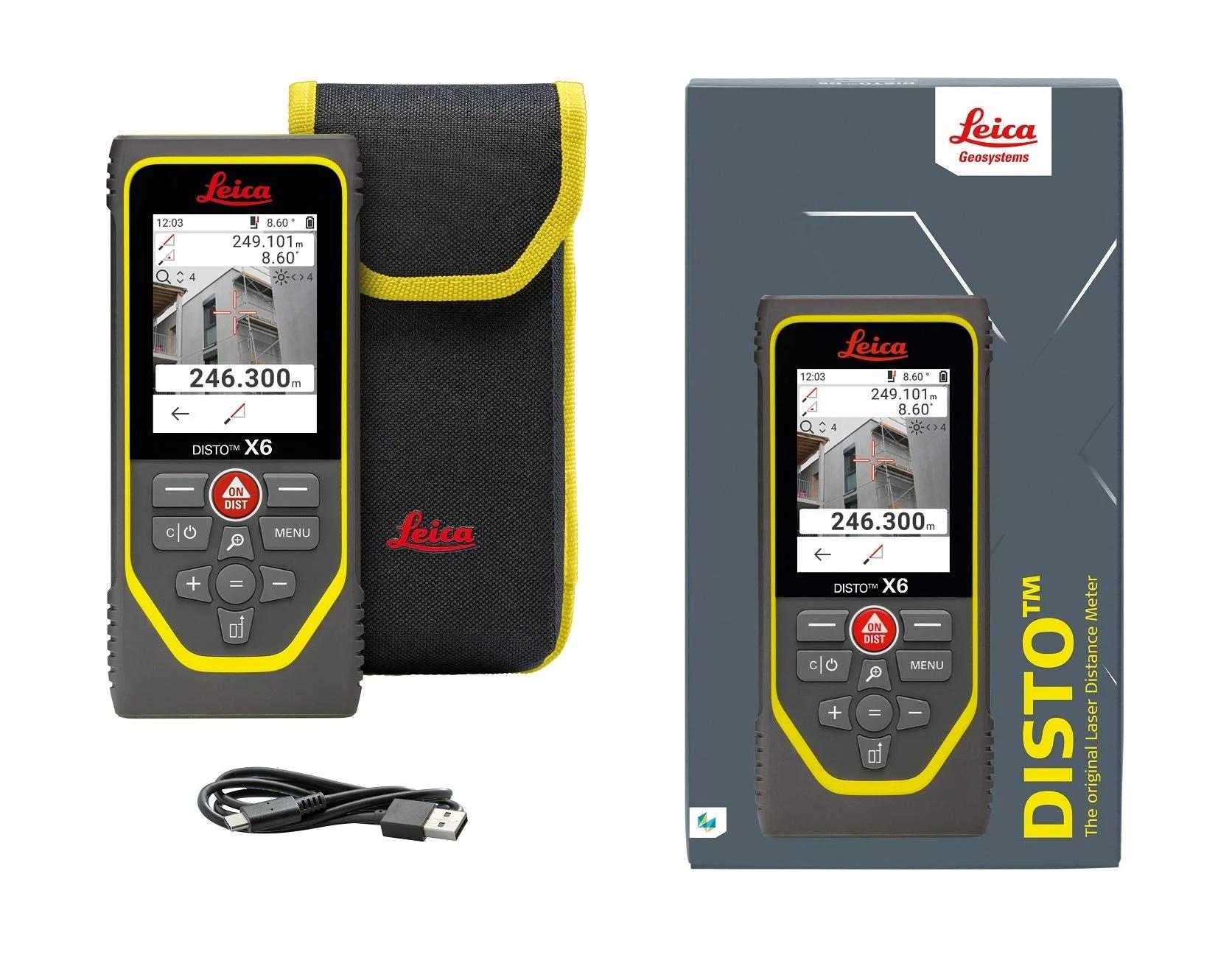 Leica%20Disto%20X6%20P2P%20Bluetooth%20ve%20Kameralı%20Lazer%20Metre%20(250%20metre)