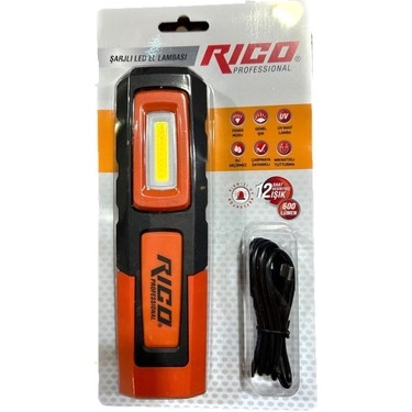 Rico%20013-R0031%20600LM%20Şarjlı%20El%20Lambası%20Ledli