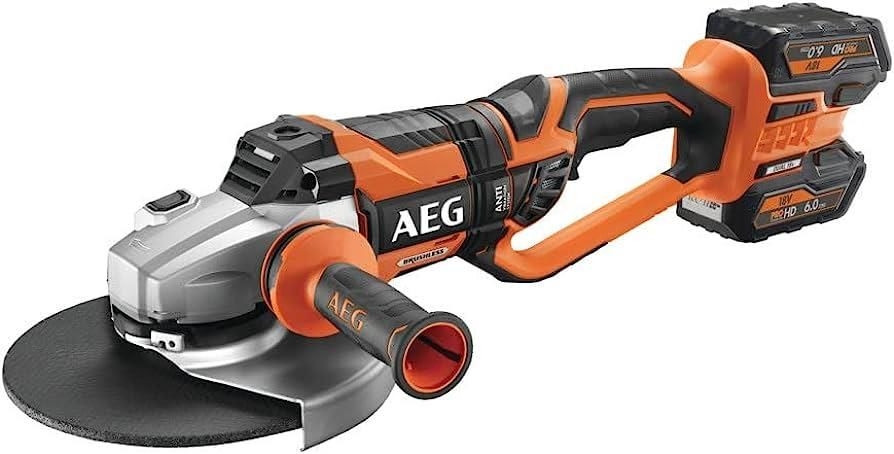 Aeg%20BEWS%2018-230BL-602C%20%202x6.0Ah%20Akülü%20Avuç%20Taşlama%20230mm