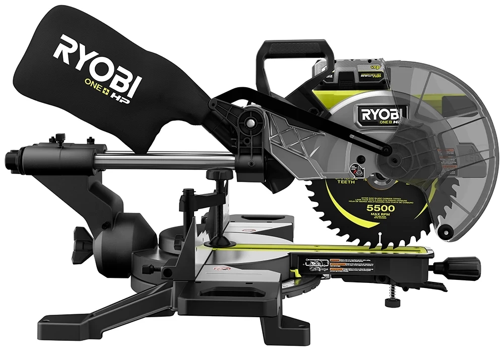 Ryobi%20R18MS254-0%2018V%20Akülü%20Kızaklı%20Gönye%20Kesme%20(Aküsüz)