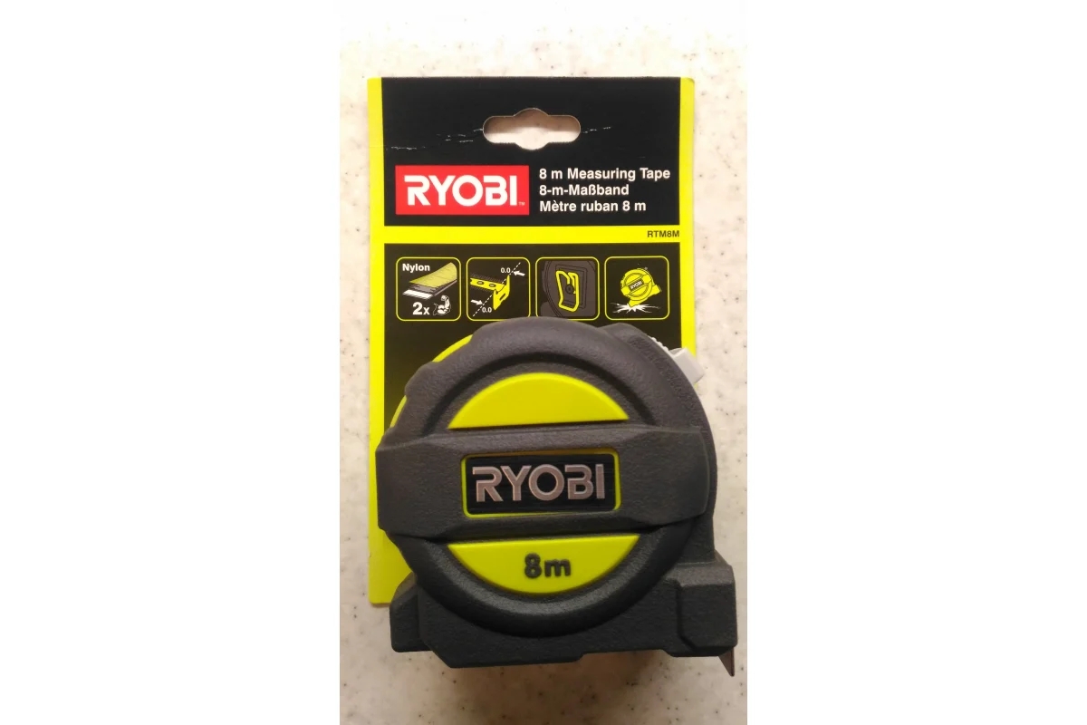 Ryobi%20RTM8M%208mt%20Şerit%20Metre