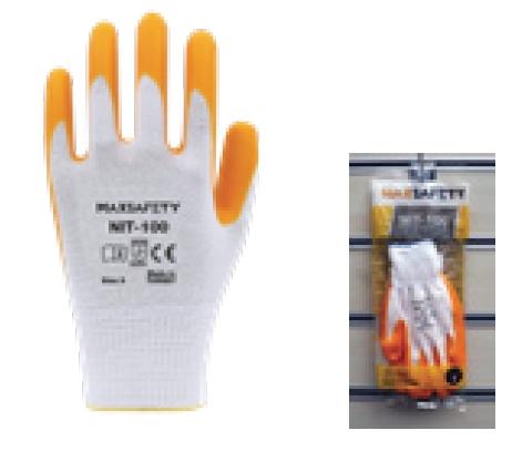 Maxsafety%20NIT-100-9%20Polyester%20Nitril%20Eldiven%20Beden:%209