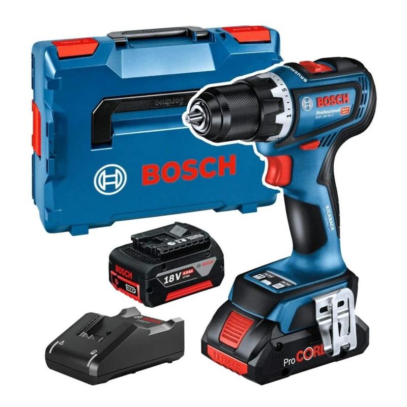 Bosch%20Akülü%20Vidalama%20Matkabı%20GSR%2018V-90%20C%20(2%20x%205,0%20Ah%20Akü)%20-%2006019K6006