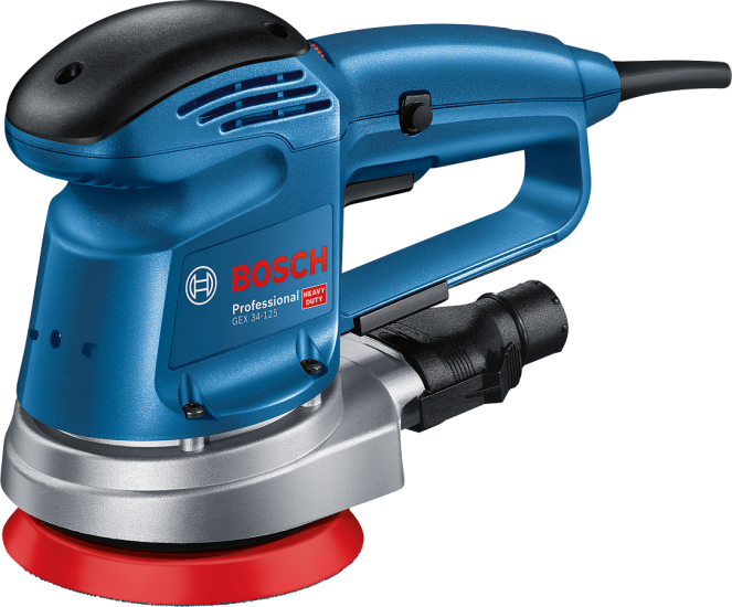 Bosch 340W Zımpara Makinesi Eksantrik GEX 34-125 - 0601372300