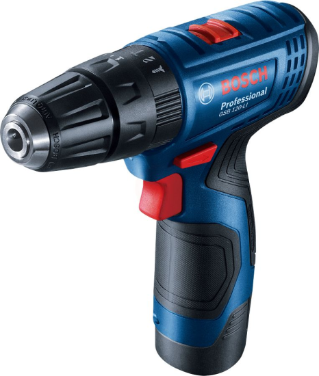 Bosch Akülü Darbeli Vidalama Matkabı GSB 120-LI (2 x 2,0 Ah Akü) - 06019G8100