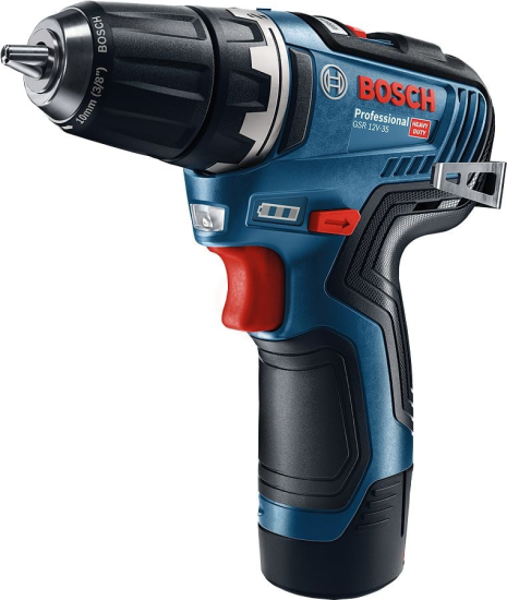 Bosch Akülü Vidalama Matkabı GSR 12V-35 (2 x 3,0 Ah Akü) - 06019H8002