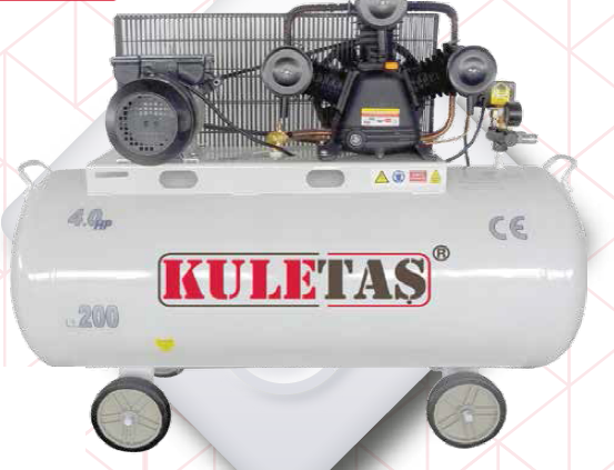 Kuletaş 200lt 4hp Hava Kompresörü