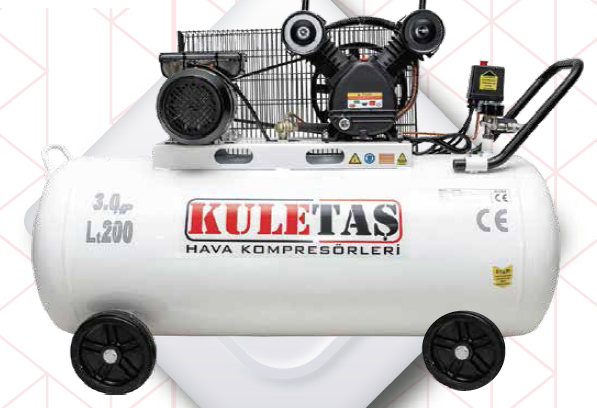 Kuletaş 200lt 3hp Hava Kompresörü