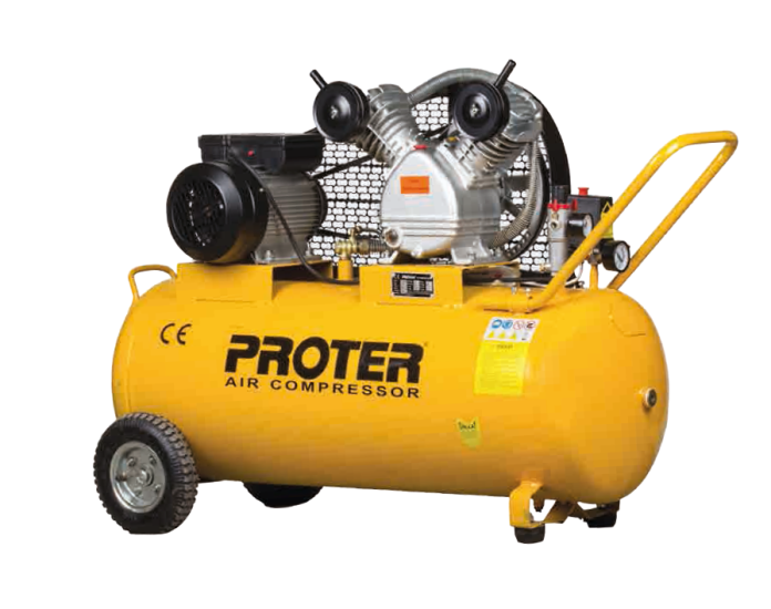 Proter 200 Lt Monofaze 3Hp 2 Kafa Hava Kmopresörü