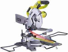 Ryobi EMS216L 1500W Kızaklı Gönye Kesme Lazerli