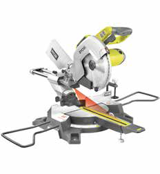 Ryobi EMS305RG 2200W Kızaklı Gönye Kesme 305mm Lazerli