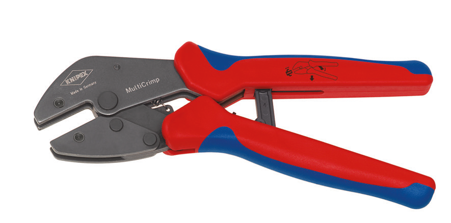 Knipex 97 Çok Fonksiyonel Pabuç ve Yüksük Sıkma Pensleri