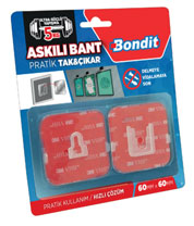 Bondit BND01089505 Askılı Bant (Pratik Tak-Çıkar)