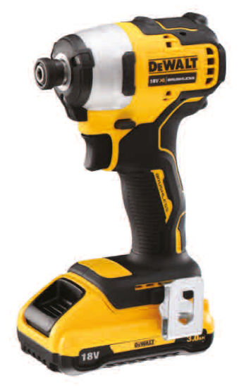 Dewalt DCF809L2T 18V 3.0AH LI-ION Kömürsüz Kompakt Darbeli Vidalama