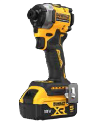 Dewalt DCF850P2T 18V 5.0AH LI-ION Kömürsüz Çift Akülü Darbeli Tornavida