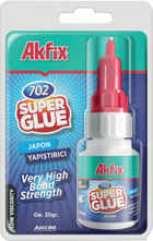 Akfix 702LV Süper Japon Yapıştırıcı 25 gr