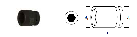 Osaka 1/2’’ Inch Lokma Uçları