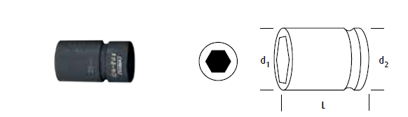 Osaka 1/2’’ Impulse Lokma Uçları