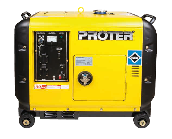 Proter PGS7500SD 5.8Kva Sessiz Jeneratör Dizel - Monofaze