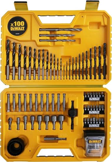 Dewalt DT71563 Matkap Sürücü Büyük Karışık Set (100 adet)