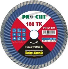 Procut PR51121 180mm Turbo Kanallı Kesim Bıçağı