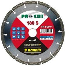 Procut PR50971 180mm S Kanallı Kesim Bıçağı