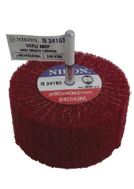 Nikon N34195 Saplı Mop Non Woven Zımpara 40x20x6 120 Kum