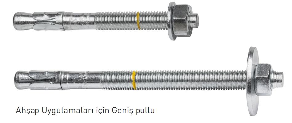 Mea 9875BAP 8-75/10 Klipsli Dübel